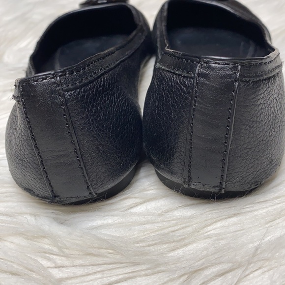 Tory Burch Abby black leather ballet flats - Picture 7 of 11